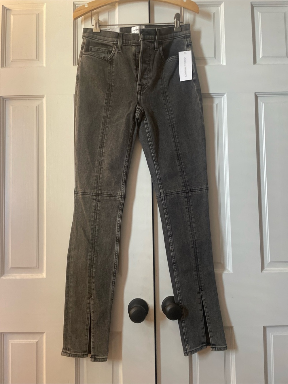 NWT‎ COTTON CITIZEN Skinny Vickie Jeans Dark Grey Size 27